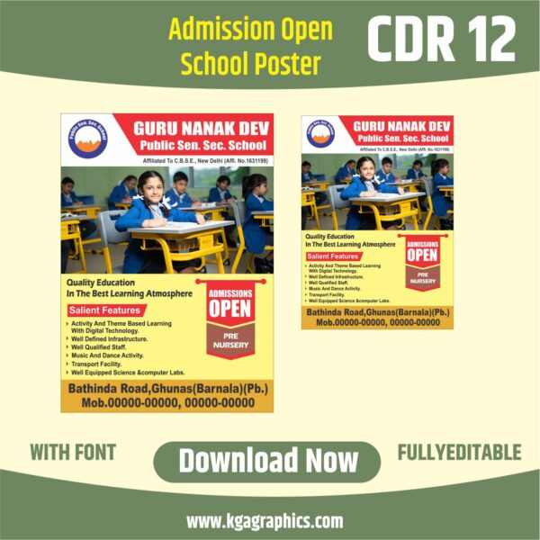 Admission Open Poster