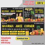 Juice Corner Best Banner Design