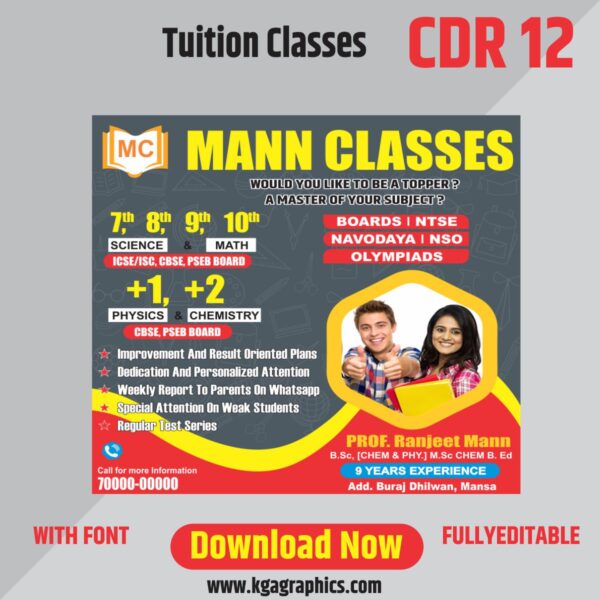 Tuition Centre Tamplate Best Design