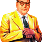 baba-saheb-PNG-in-yellow-dress