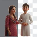Indian Man-Woman Png Image