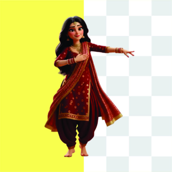 Punjabi Girl Wear Beautifull Shuit