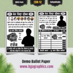 Election Demo Ballot Paper Design