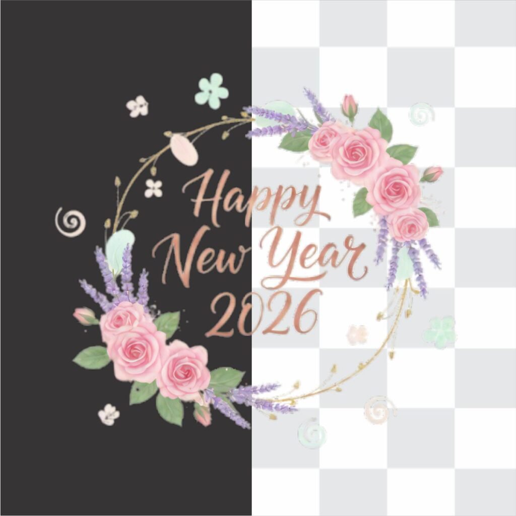 Happy New Year Flower & Vine 2026
