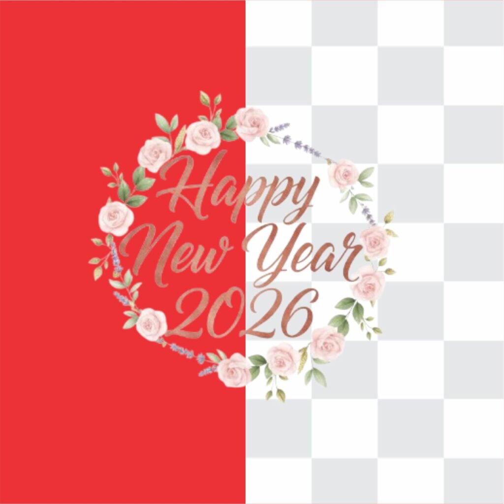 Happy New Year 2026 Calligraphy Font