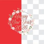 Happy New Year 2026 Calligraphy Font