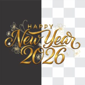 Happy New Year 2026 Png