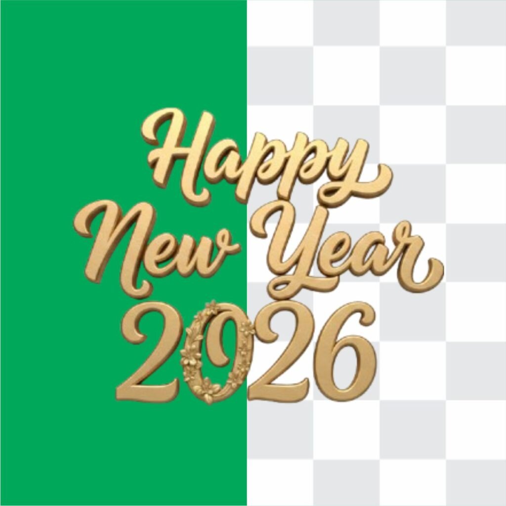 Happy New Year 2026 Bold