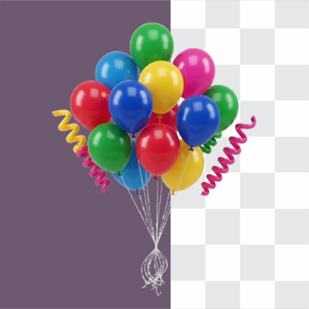 Colurfull Balloon Png Image