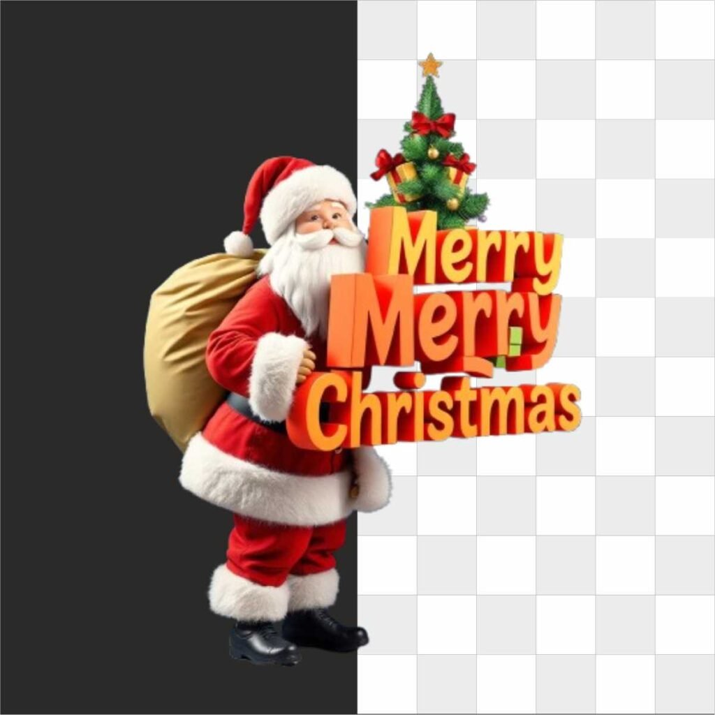 Merry Merry Crismistmas With Santa