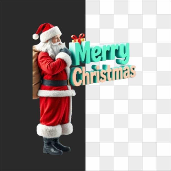 Marry Crismistmas With Santa Png