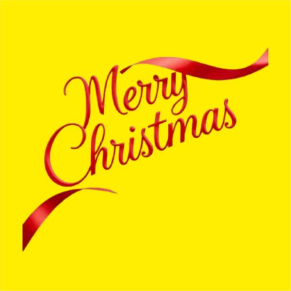 Marry Crismistmas With Ribben Png