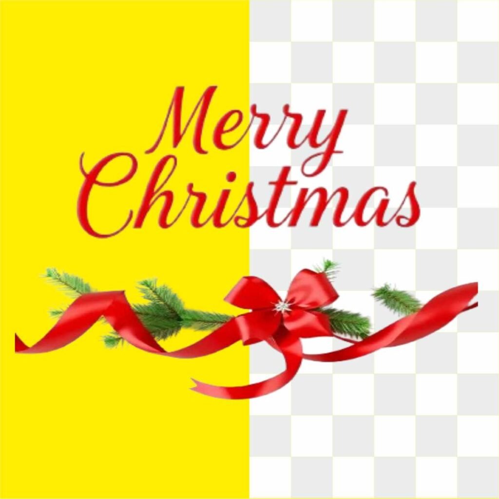Marry Crismistmas With Best Ribben