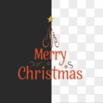 Marry Crismistmas with Star Png