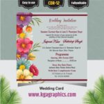 Digital Best Wedding Card Design
