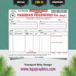 Transport Bilty Format CDR Design