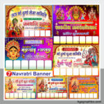 Happy Navratri banner Bundle design