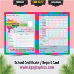 School Certificate & Report Card Design