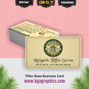 Tiffin Service Business Card Design