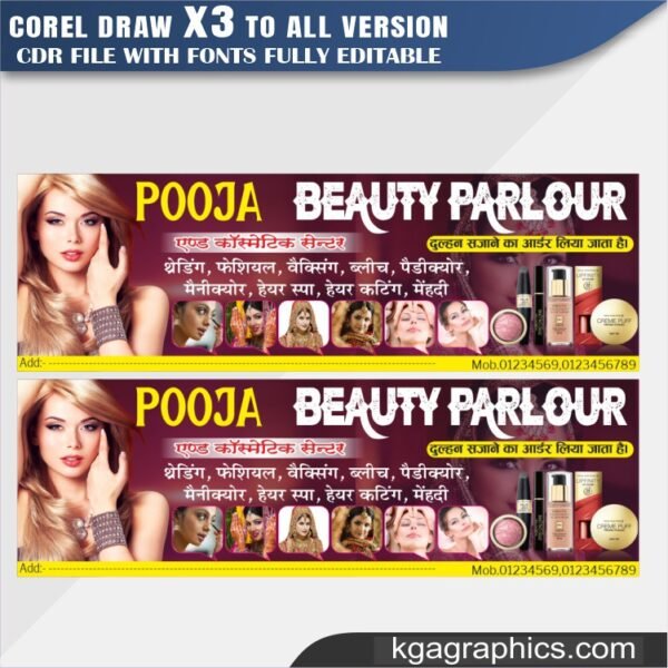 Best Beauty Parlour Banner Design