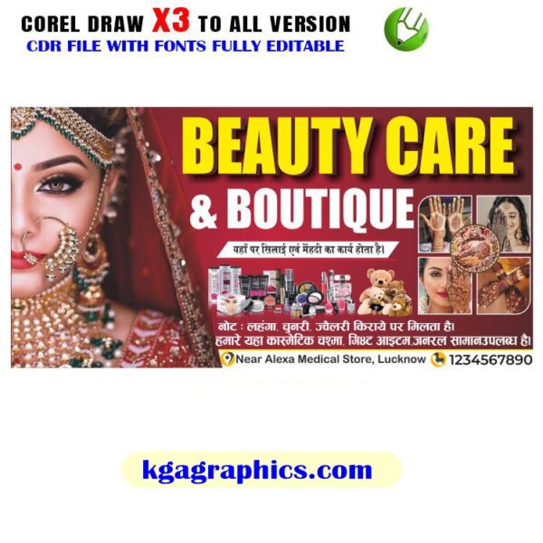 Best Beauty Parlour Banner Design