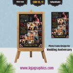 Wedding Anniversary Photo Frame Design