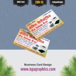 Electronics Shop Business Card Design