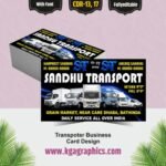 Transport Business Card Best Design