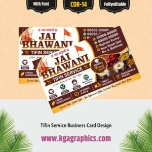 Tifin Service Business Card Design Ai Look 1