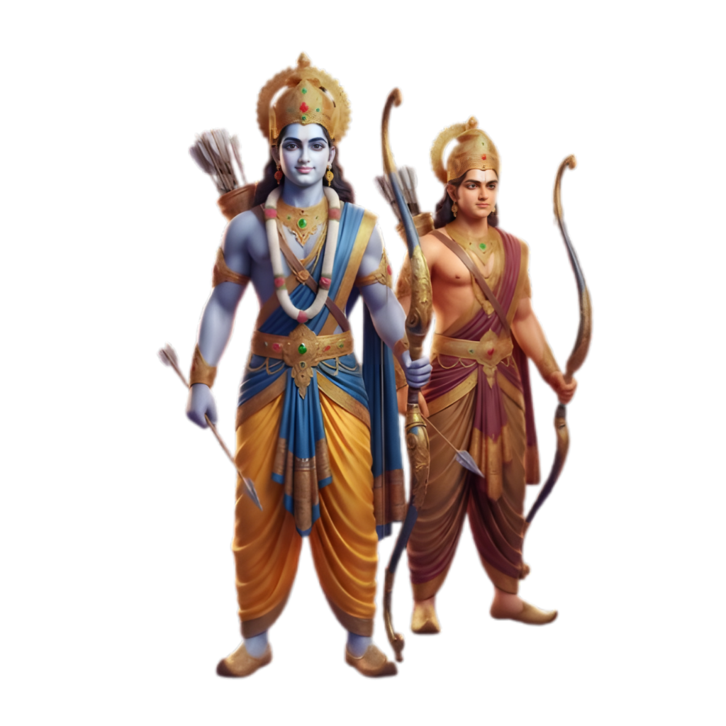 Ram and Laxmin Png