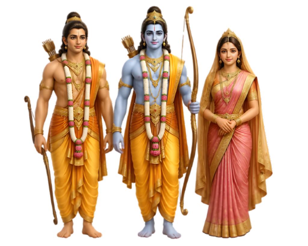 Ram, Lachhman & Sitta ji