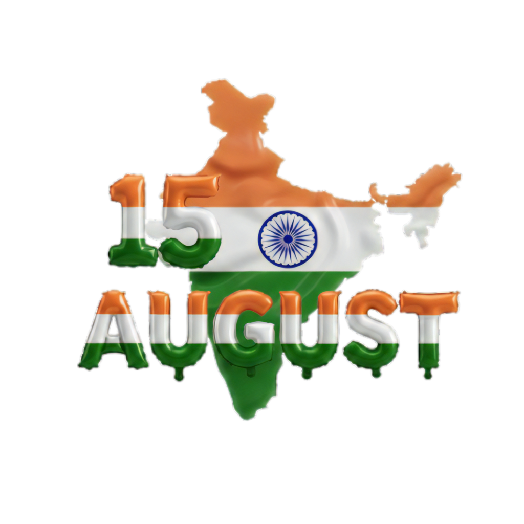 India On 15 August Best Png Image