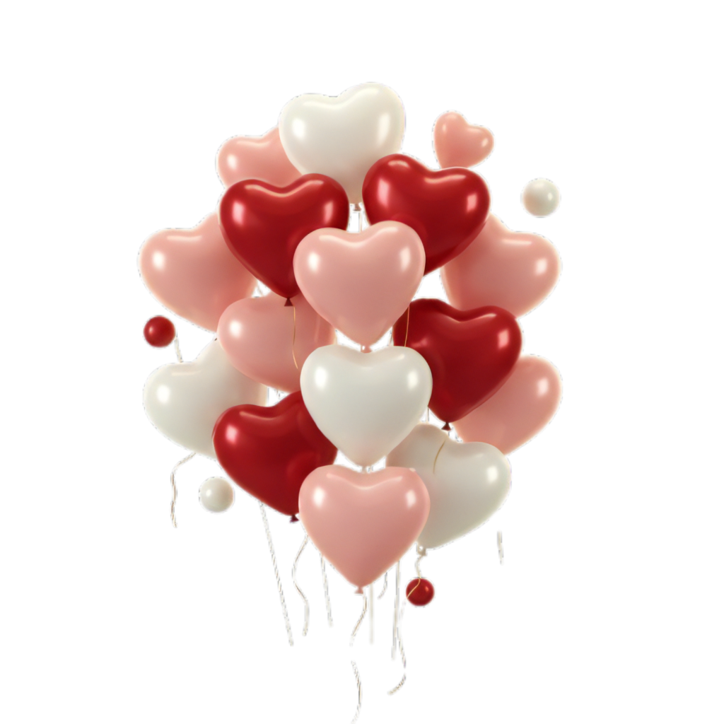 Heart Balloon Best Png Image