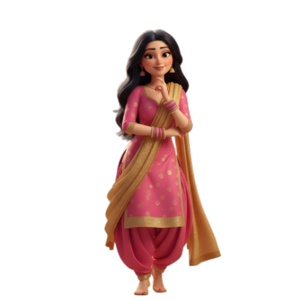 Punjabi Girl Wear Beautifull Shuit