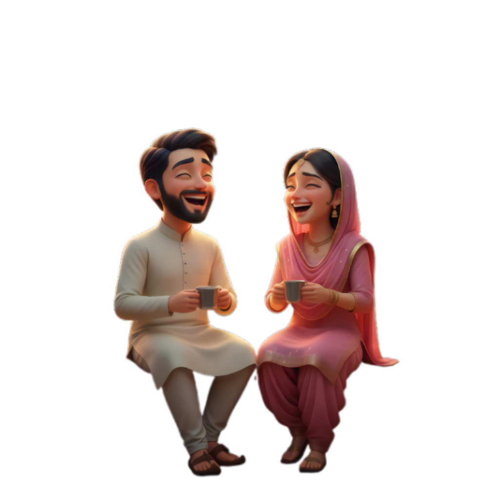 Punjabi Couple Best Png