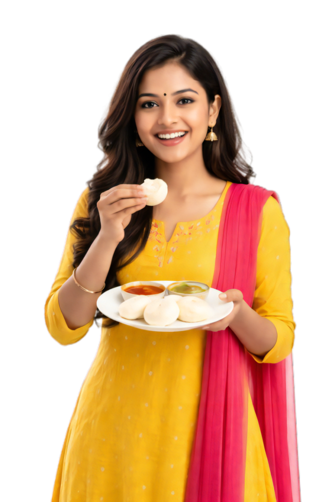 Girl With Sweets Best Png