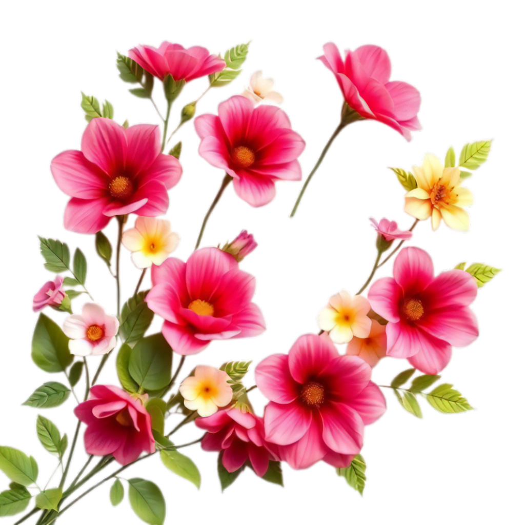 Flower Corner PNG Transparent Images Free Download