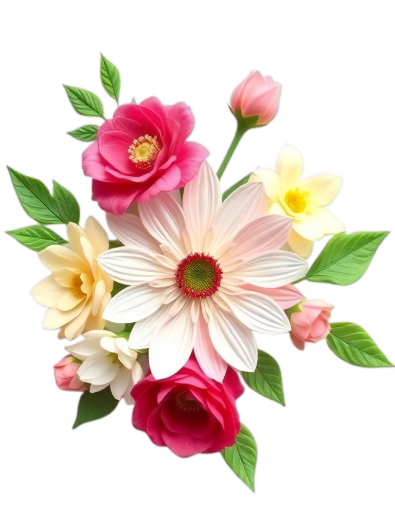 3d Best Flower PNG for Free Download