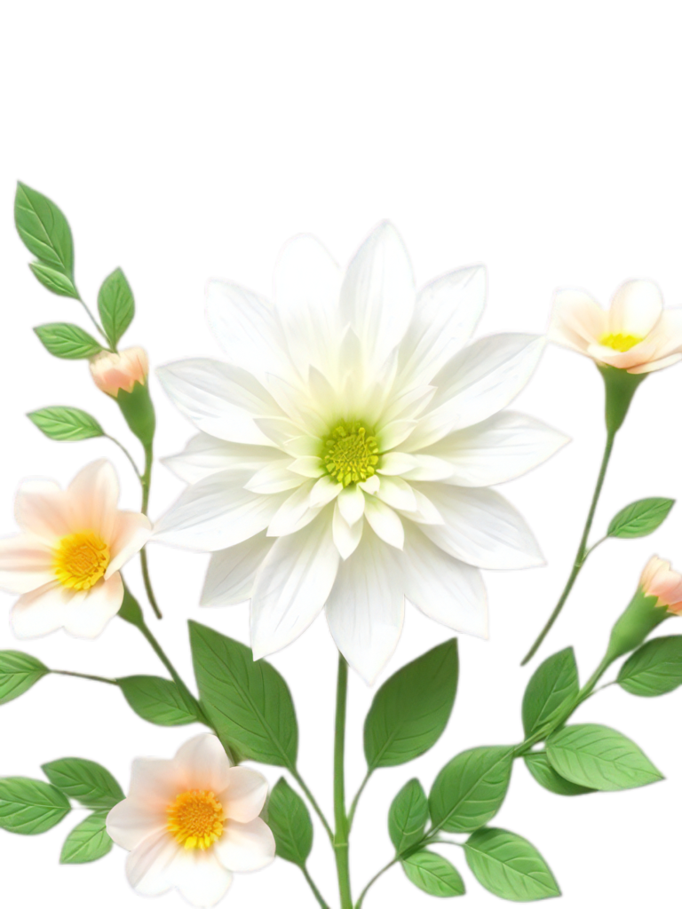 White Flower PNG for Free Download